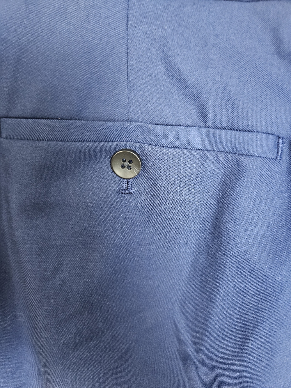 Nordstrom Men's Navy Blue Dress Pants 36x32 - Picture 7 of 9